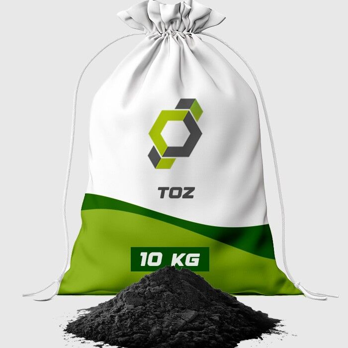 Toz aktif karbon (Net: 10 Kilogram)